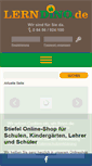 Mobile Screenshot of lerndino.de